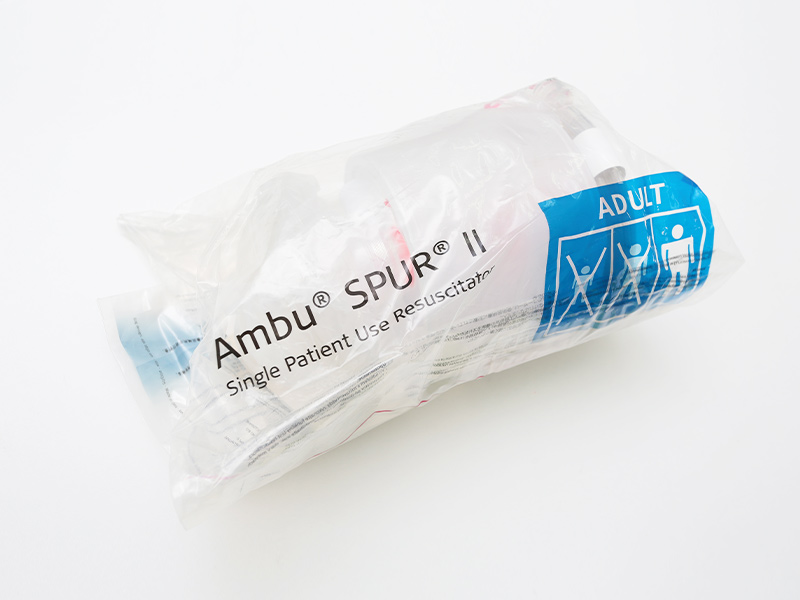 救急蘇生キット（アンブ蘇生バッグSPURⅡ）